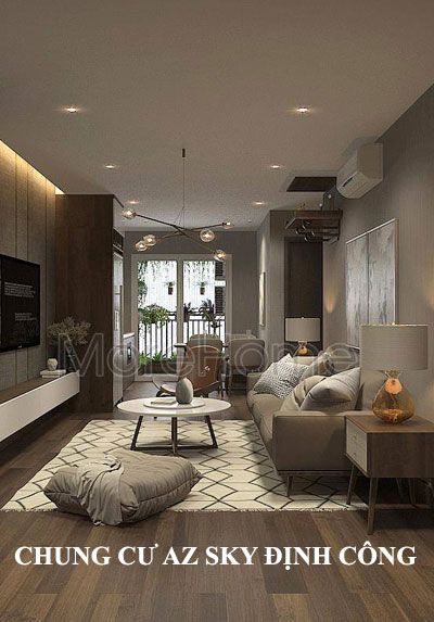  Thiết kế chung cư hiện đại tại AZ Sky Định Công 