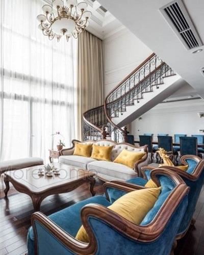 Thi công nội thất chung cư Duplex Mandarin Garden cao cấp